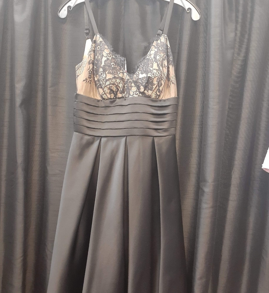 A knee length any acation dress